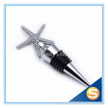Starfish Design Metal Wine Stopper